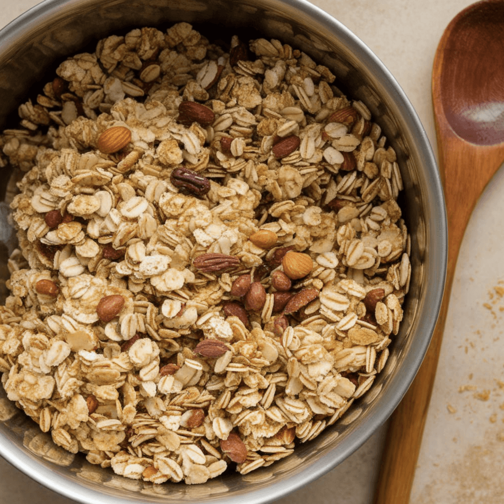 vanilla nut granola recipe