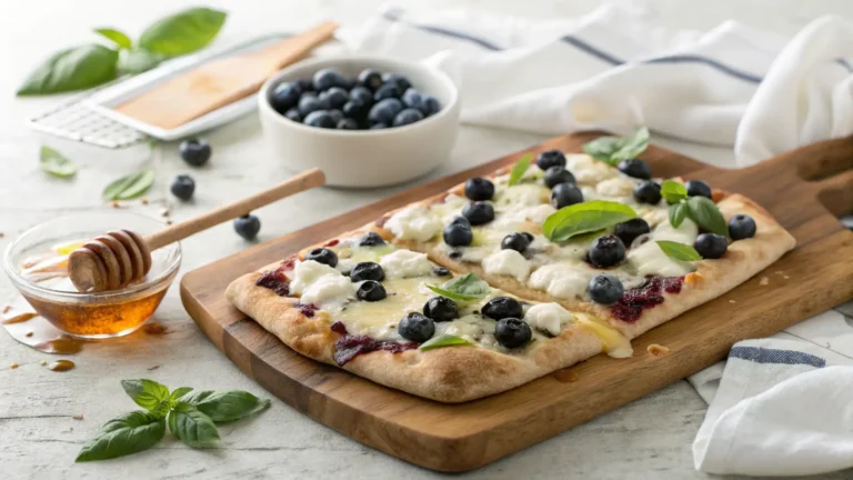 Blueberry Feta Flatbread