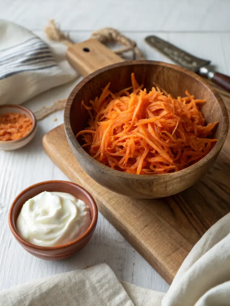 Yogurt Carrot Cake Muffins