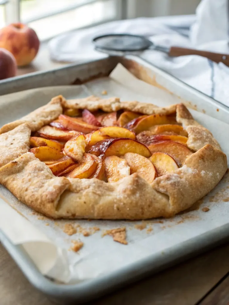 Peach Galette