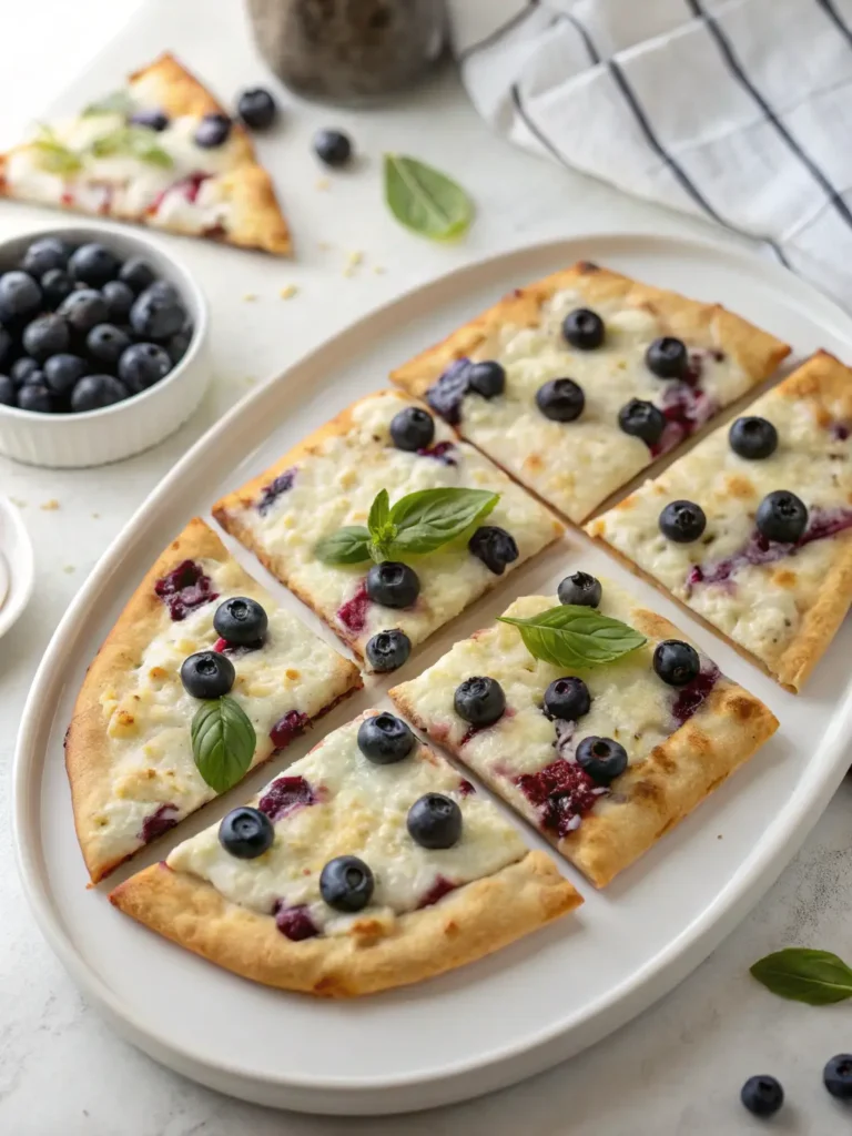 Blueberry Feta Flatbread