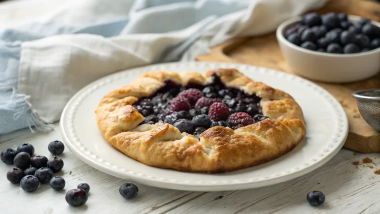 Easy Blueberry Galette