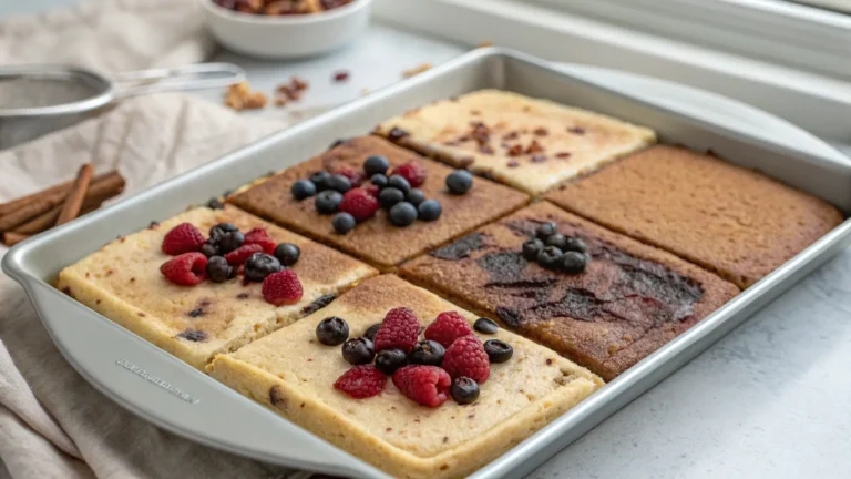 Four-Flavor Sheet Pan Pancakes