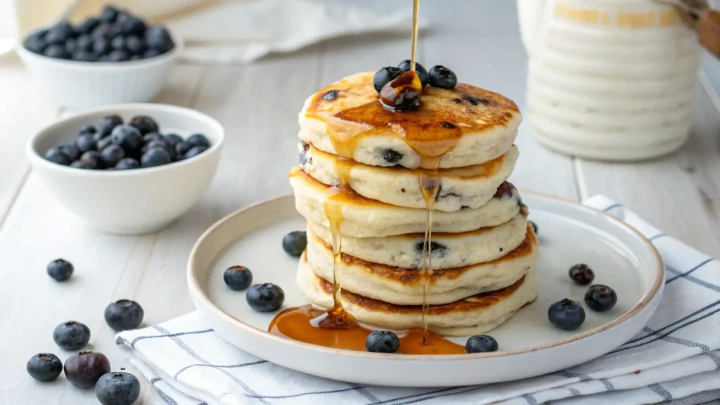 Blueberry Buttermilk Pancakes