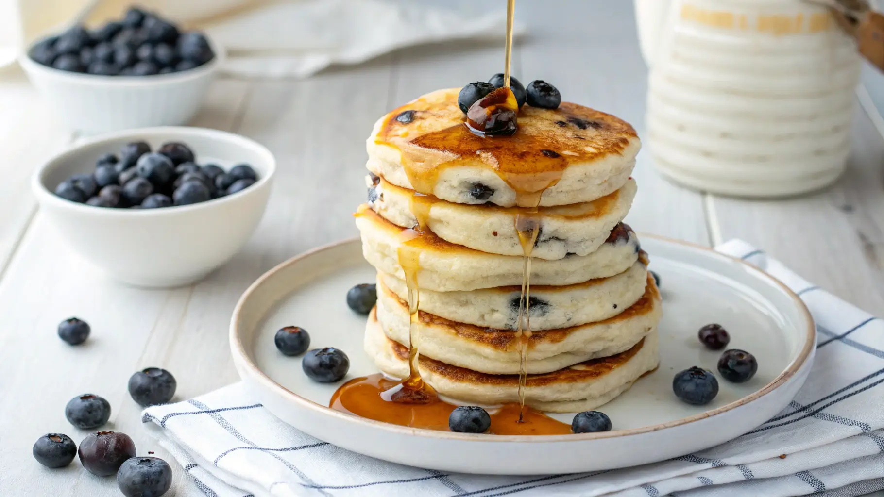 Blueberry Buttermilk Pancakes