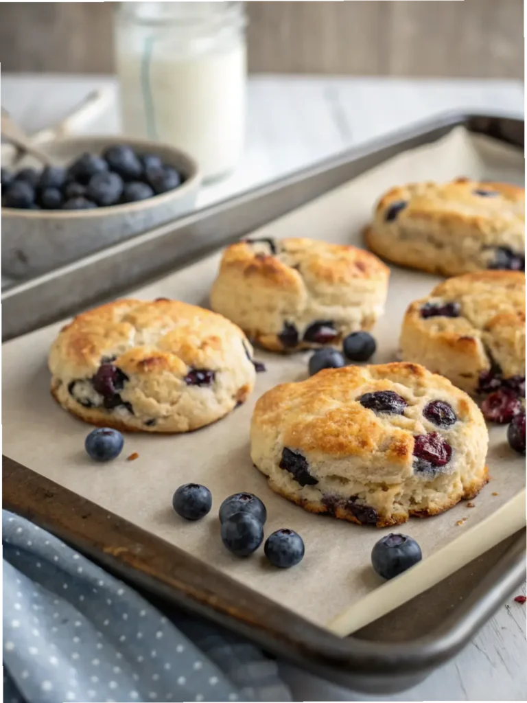 Blueberry Biscuits
