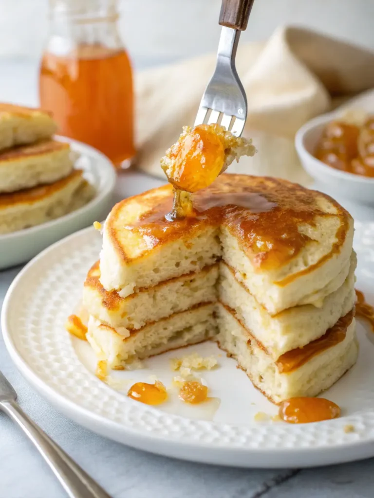 Orange Marmalade Pancakes