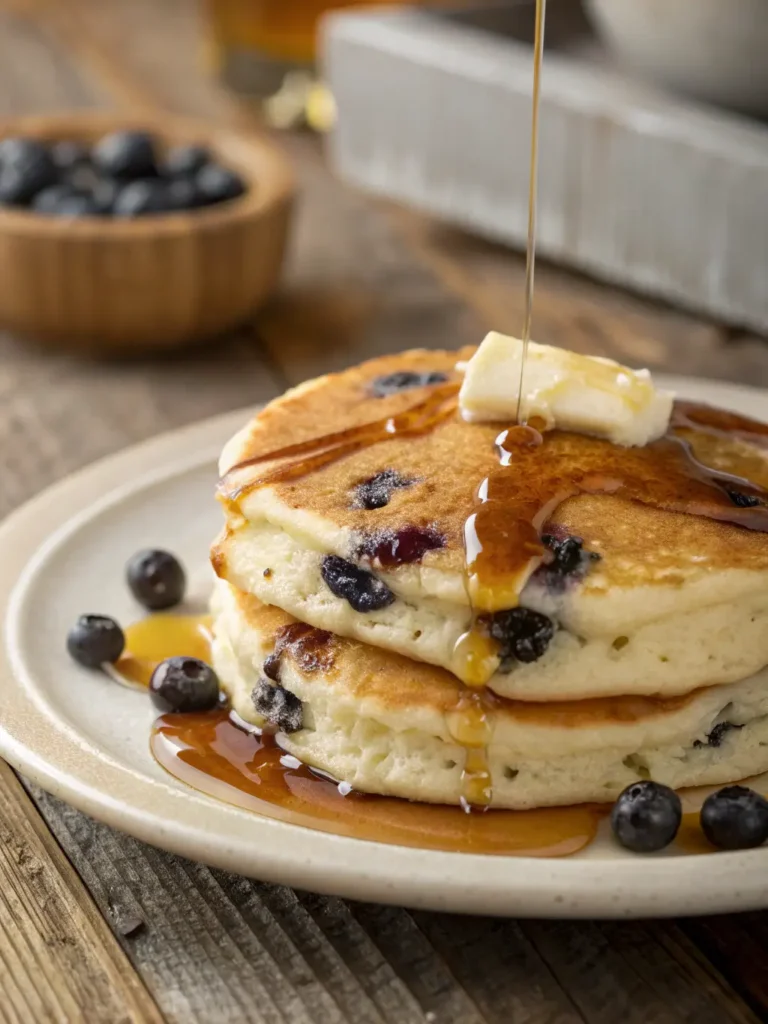 Blueberry Buttermilk Pancakes