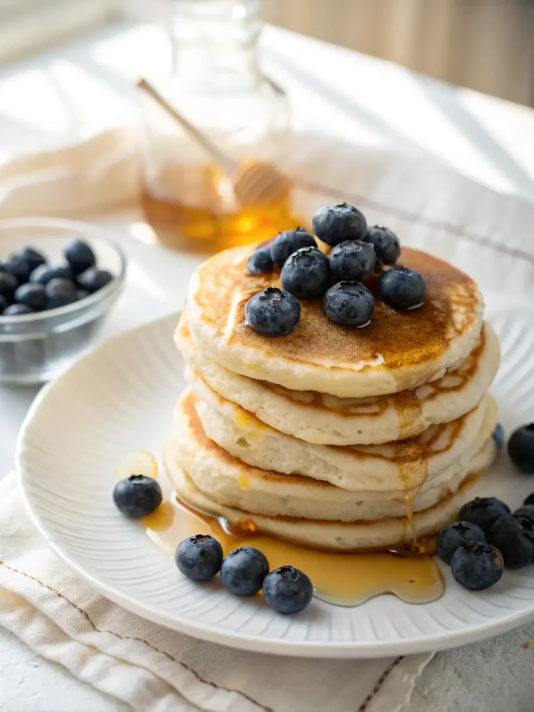 Simple Homemade Pancakes