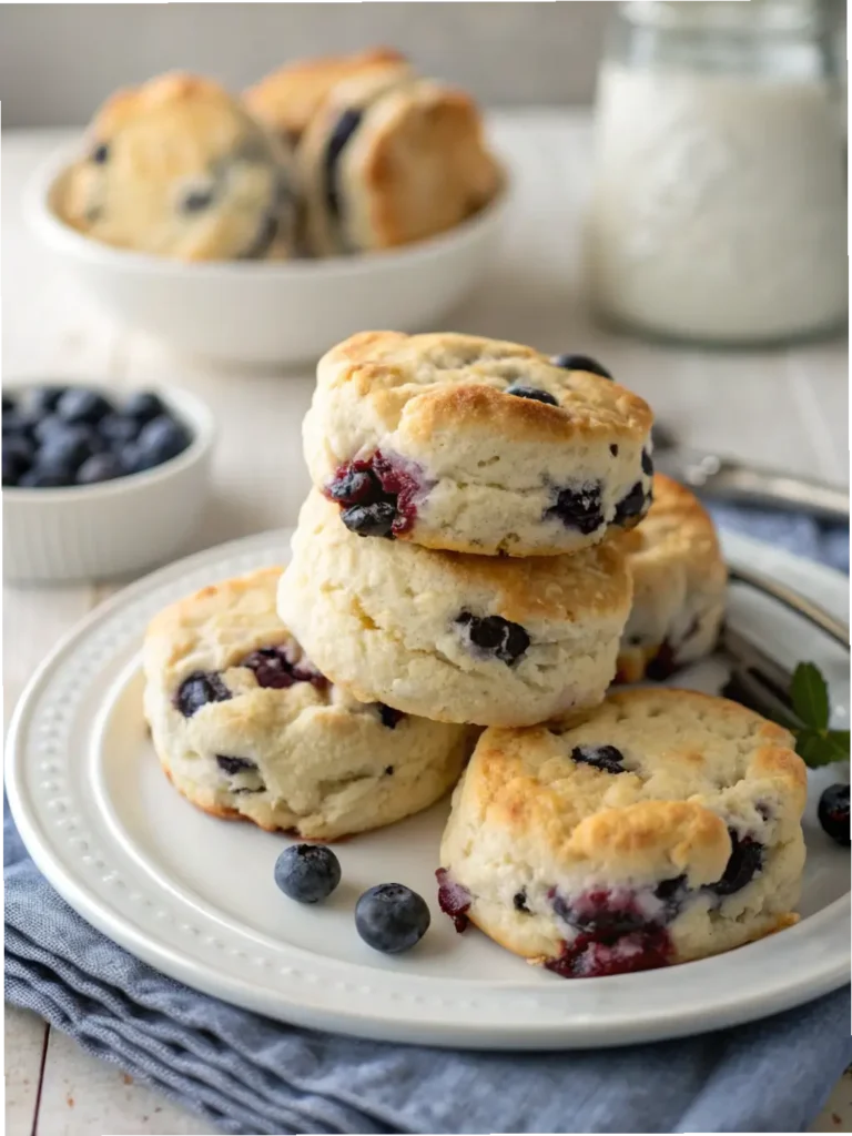 Blueberry Biscuits