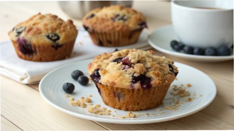 Blueberry Coffee Cake Muffins