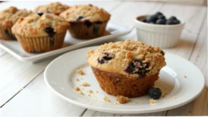 Blueberry Coffee Cake Muffins