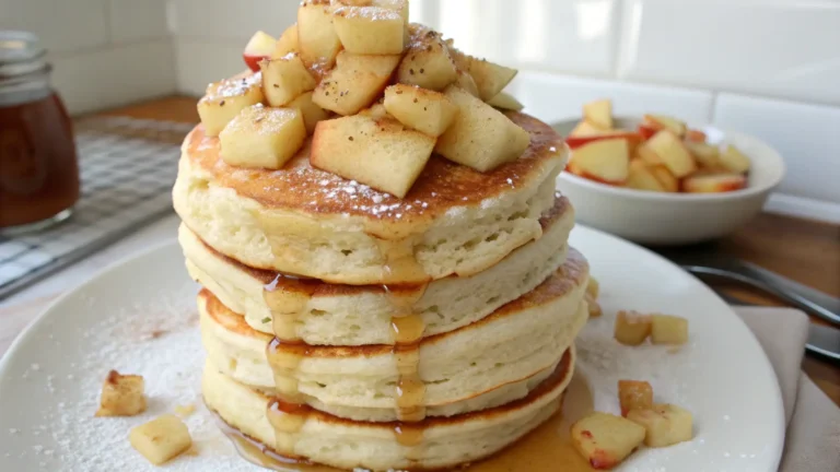 Apple-Cinnamon Pancakes