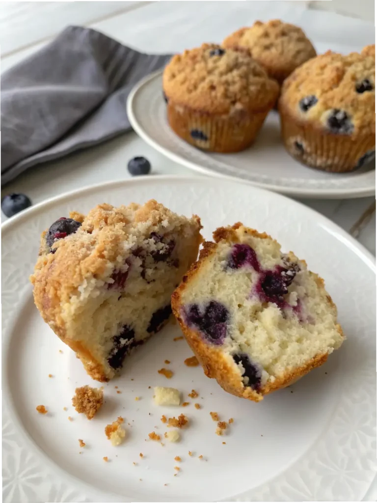 Blueberry Coffee Cake Muffins