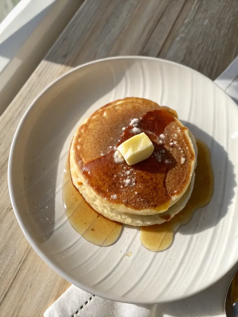 Simple Homemade Pancakes