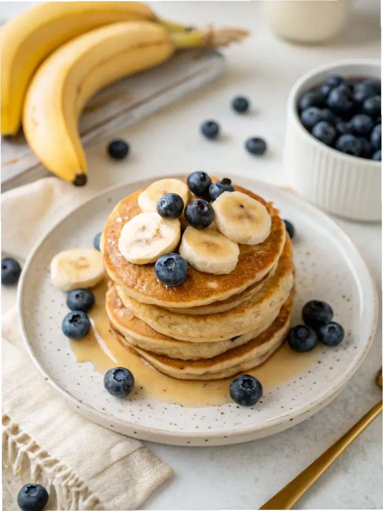 Banana Protein Pancakes