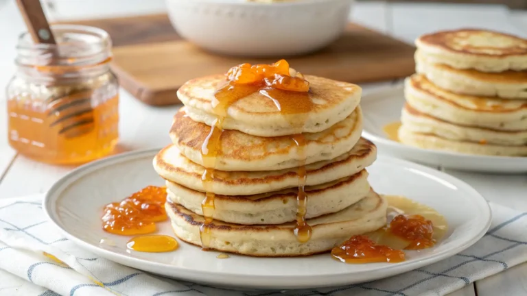 Orange Marmalade Pancakes
