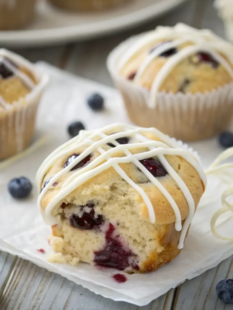 Blueberry Mummy Muffins