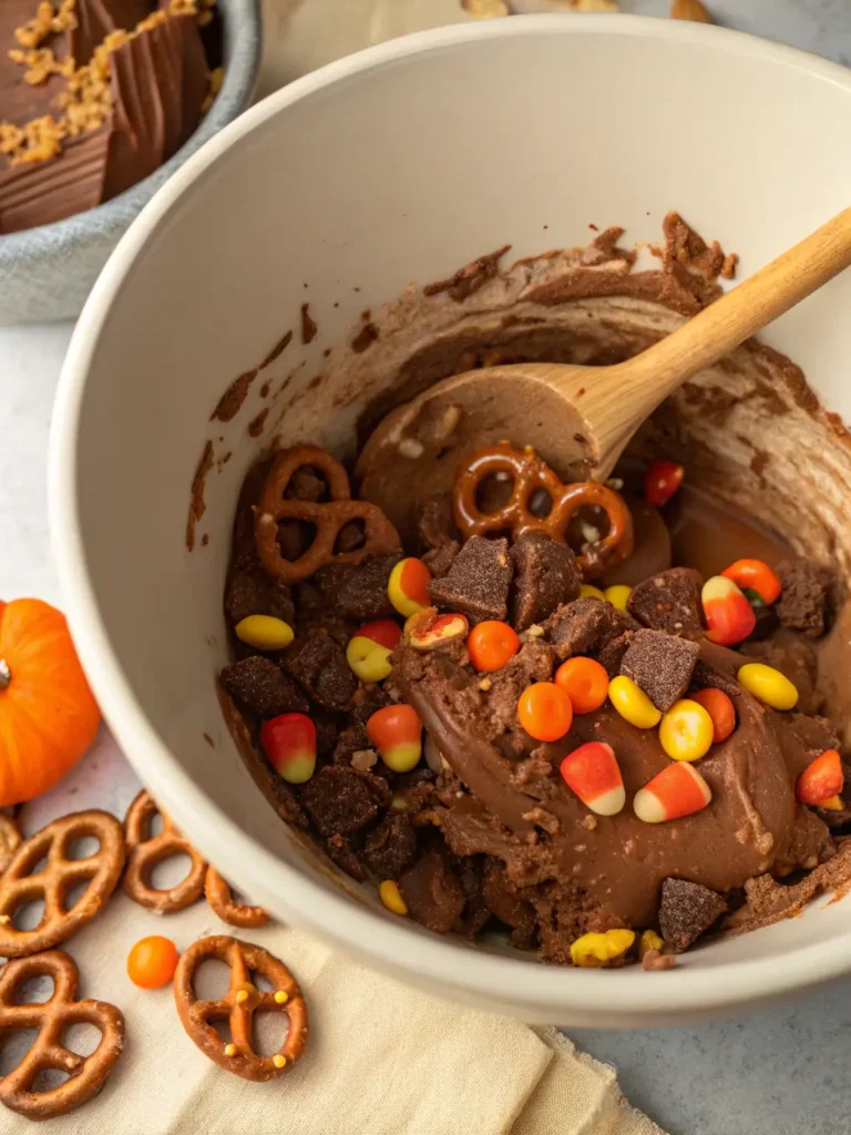 Chunky Halloween Treat Bars