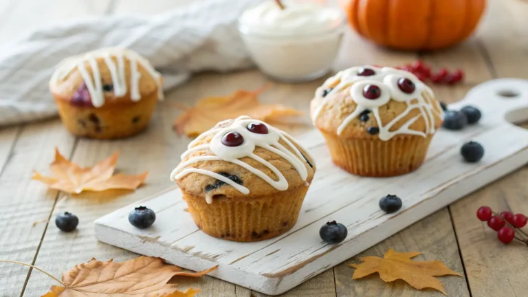 Blueberry Mummy Muffins