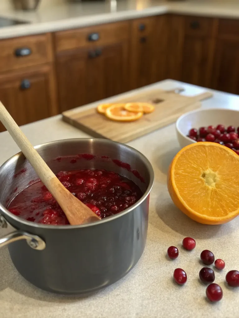 Cranberry Orange Sauce