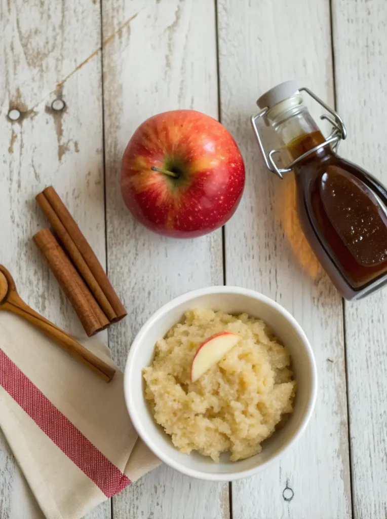 Healthy Apple Pancakes