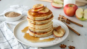 Healthy Apple Pancakes