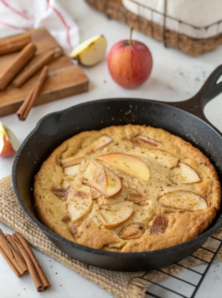 Healthy Apple Pancakes